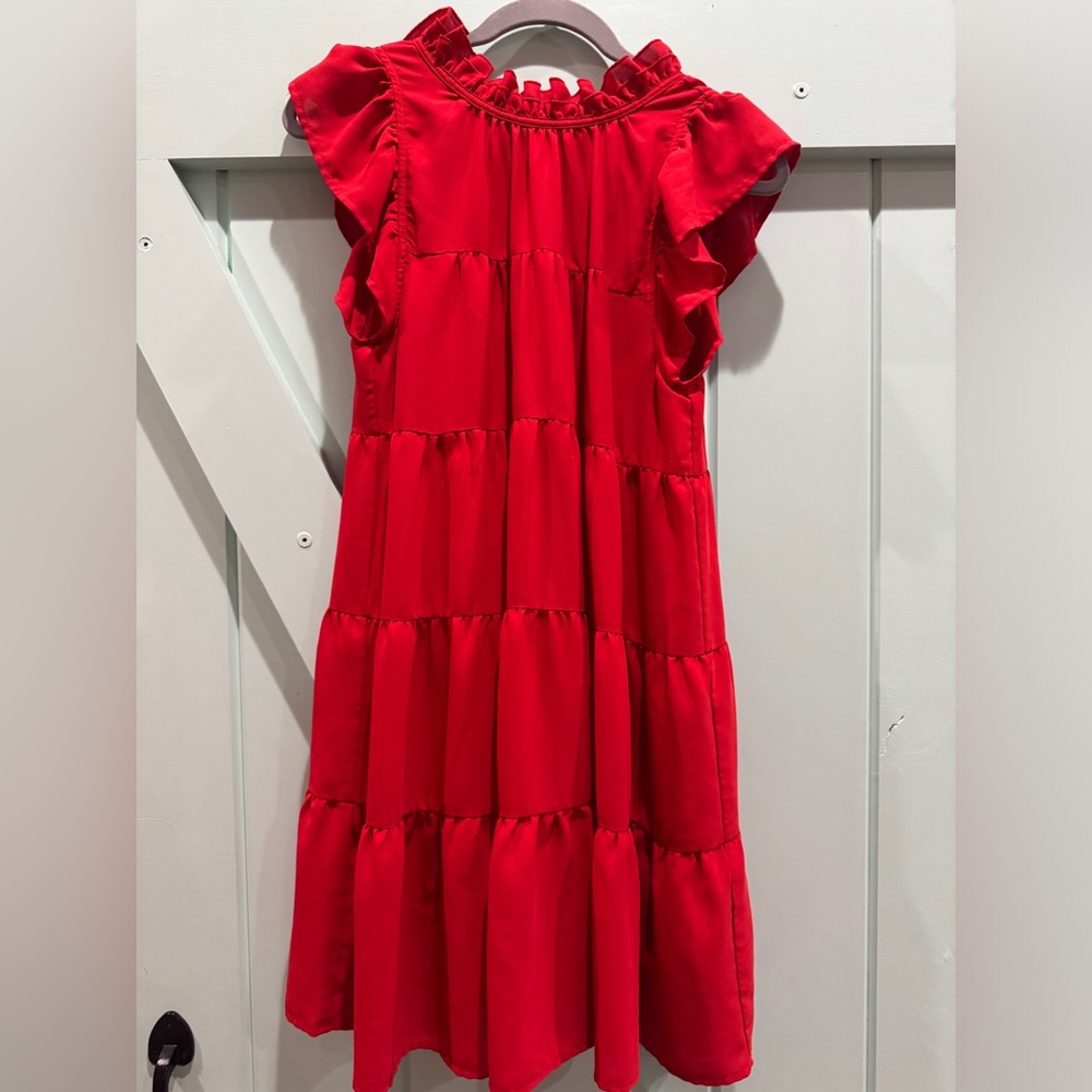 Entro Ruffled Dress - Picture 2 of 4